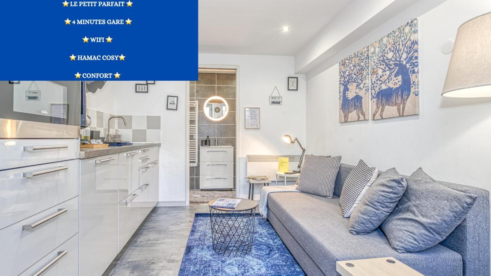 Le Petit Parfait Confort Gare Hamac Netflix Grenoble Esterno foto